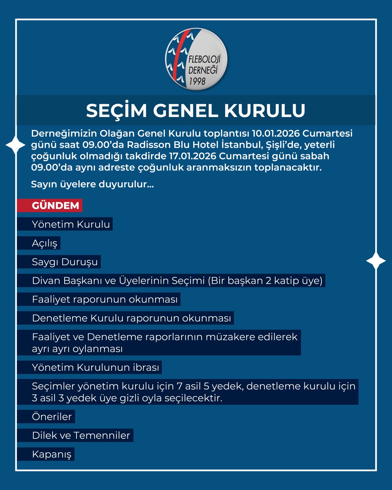 Seçimli Genel Kurul 2026